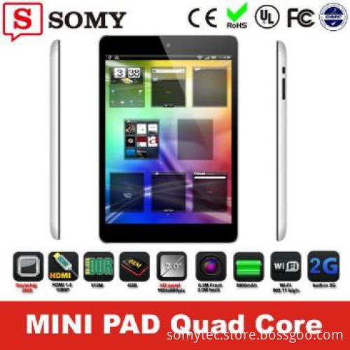 tablet pad Dual camera MINI PAD MID tablet V8880 Dual-Core